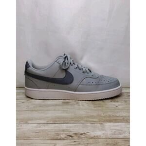 Nike Court Vision Next Nature Men's Low Carbon Grey Shoes, Size 8 FQ7669 001